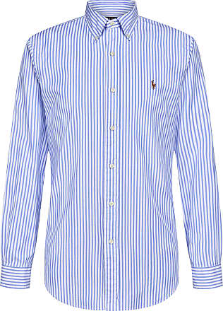 Herren Bekleidung Hemden Business Hemden Polo Ralph Lauren Baumwolle Pflegeleichtes Slim-Fit Anzughemd in Blau für Herren 