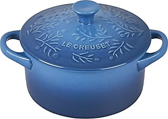 Le Creuset 8 oz. Mini Round Cocotte - Licorice w/ Gold Heart Knob