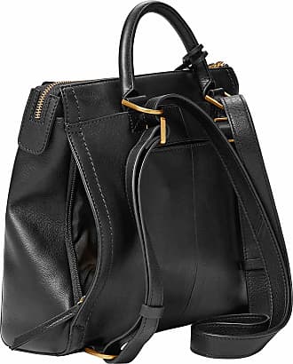 Buyr.com | Fashion Backpacks | Fossil Women's Parker Eco-Leather  Convertible Large Backpack Purse Handbag, Brown (Model: ZB1515200)