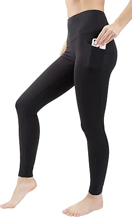 90 Degree By Reflex Squat Proof Elastic Free Super High Waisted Tummy  Control Ankle Leggings with Pockets