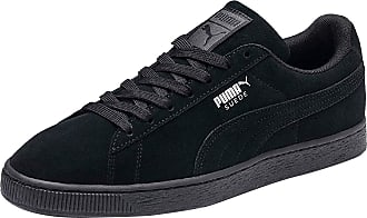 puma black leather shoes
