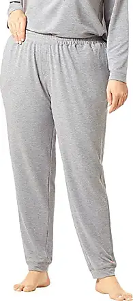 Solid Cuffed Pajama Pant With Pockets