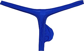 Alvivi Mens Fishnet Mesh See Through Lingerie Low Rise Bulge Pouch Panties Underwear 