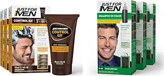  Just For Men Control GX Grey Reducing Shampoo, Gradual Hair  Color for Stronger and Healthier Hair, 4 Fl Oz - Pack of 1 (Packaging May  Vary) : Beauty & Personal Care