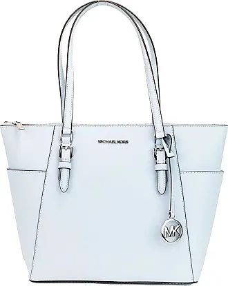 Michael Kors Bags | Michael Kors Large Charlotte Tote Bag Vista Blue | Color: Blue/Silver | Size: Os | Lotsa_Things's Closet