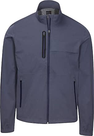 Greg Norman Mens L/S Jacquard Full-Zip Jacket 