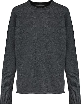 Pull Femme 100% Cachemire Oversize Gris Anthracite