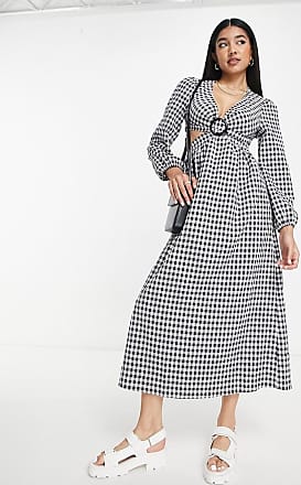 Miss Selfridge Cut out jurk abstract patroon extravagante stijl Mode Jurken Cut out jurken 