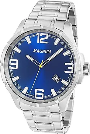 Relógio Magnum Masculino Ref: Ma35075g Automático Prateado