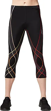  CW-X Men's Standard Stabilyx Joint Support Compression Tights,  Black/Green, Medium : Clothing, Shoes & Jewelry