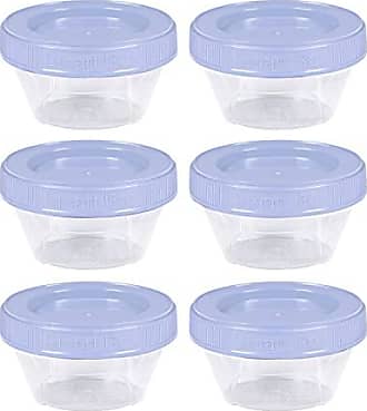 ARNO Twist Top Food Deli Containers Screw And Seal 8.5 OZ Set of 3 BPA Free