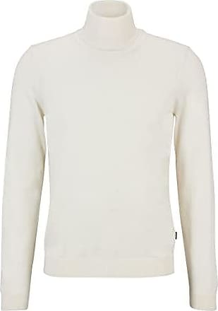 Training Herren Bekleidung Sport- BOSS by HUGO BOSS Fleece Andere materialien sweatshirt in Weiß für Herren und Fitnesskleidung Sweatshirts 