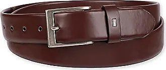 Tommy Hilfiger Men's 32 /80 Braided Leather Belt Brown