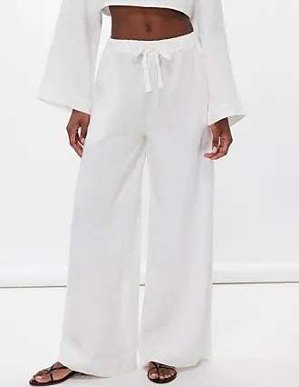 Faithfull The Brand Ottavio wide-leg Linen Trousers - Farfetch