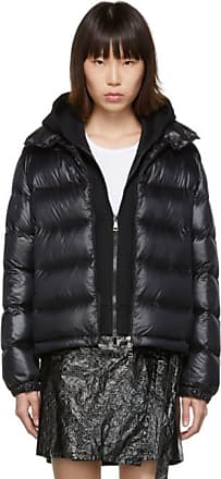 moncler black shiny jacket