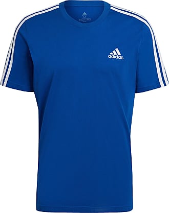 Herren Bekleidung T-Shirts Poloshirts adidas Synthetik T-Shirt in Blau für Herren 