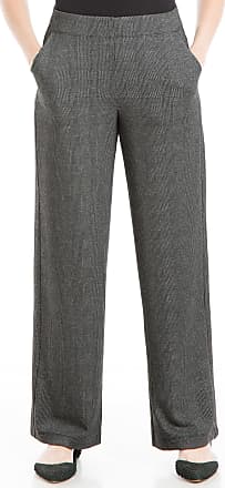 Max Studio Women's Elastic Waist Faux Suede Pants, Taupe, X-Small