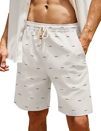 White Coofandy Pants for Men