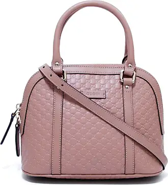 GG Super Mini leather-trimmed shoulder bag in pink - Gucci | Mytheresa