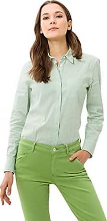 Tunique Taille 48-56 chemisier strass mousseline shirt FETE Femmes Top vert pétrole