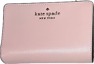 Kate Spade Morgan Leopard Small Compact Wallet, Dancer Pink