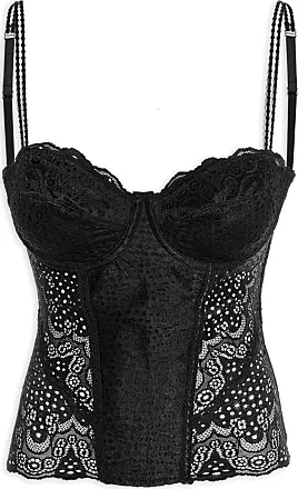 Top Brassiere In Action Com Interior Em Algodão Supima® - Preto - Oqvestir