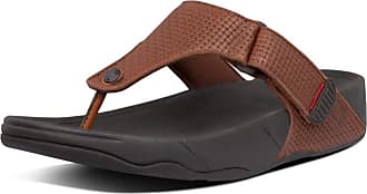 leather flip flops mens uk