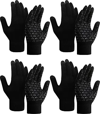 SATINIOR 8 Pairs Women Winter Gloves Warm Fleece Lining Knit Touchscreen