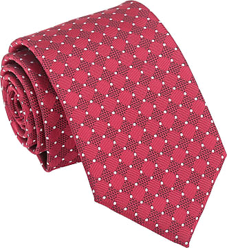 DQT Premium Knitted Geometric Houndstooth Formal Casual Business Mens Slim Tie 