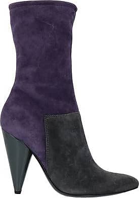 Mujer Zapatos de Botas de Botines Botines de caña alta Gianna Meliani de Cuero de color Negro 