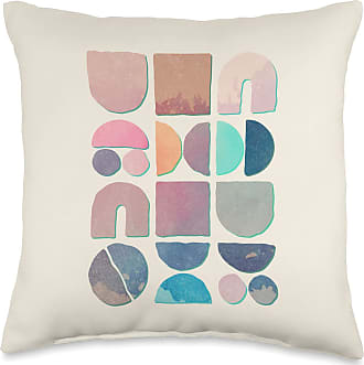 Multicolor Just A Girl Who Loves Flamingos And Mail Carrier Throw Pillow 16x16 