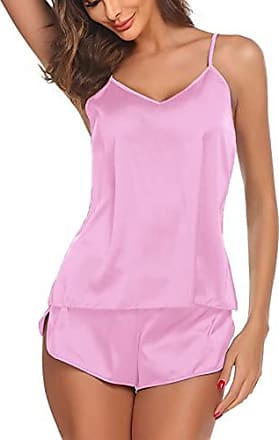 Damen Bekleidung Nachtwäsche Schlafanzüge Dolce & Gabbana Satin Pyjama-set mit schutzmaske in Pink 