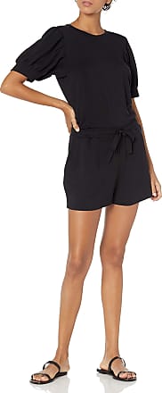 Daily Ritual Womens Supersoft Terry Short-Sleeve V-Neck Romper 