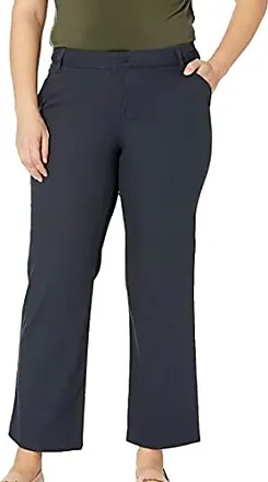 Dickies Women's Size Perfect Shape Straight Twill Pant-Plus