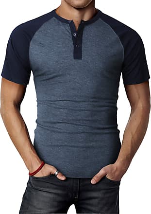 H2H Mens Active Casual Slim Fit Jersey with two pocket CHARCOAL US