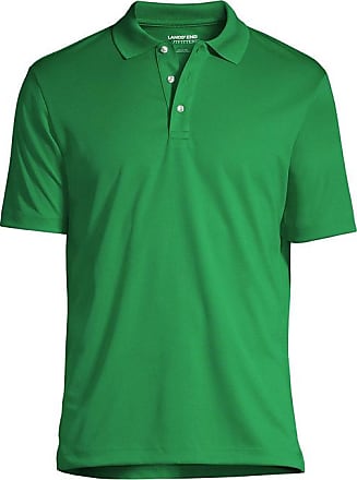 Fern Green Dare2B Mens Precise Cotton-Blend Button-Collar Polo 