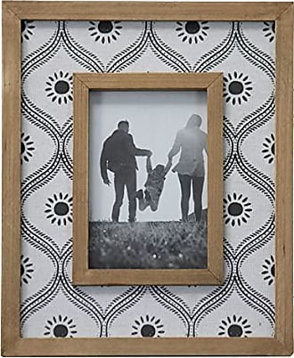 Foreside Home & Garden FFRD06190 4x6 Heartland Photo Frame White