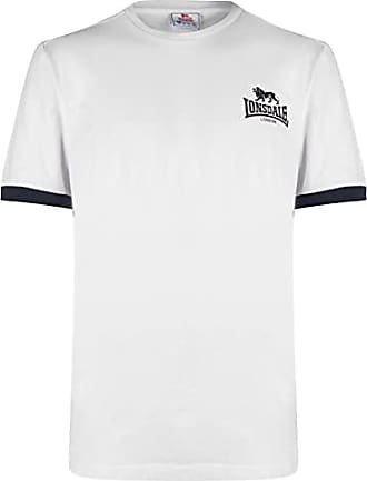 Lonsdale Hommes Polo T-Shirt Manche Courte Décontracté 