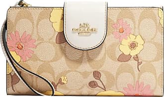 NEW Coach Mini Val Duffle Bag Charm Signature Canvas Floral Print Khaki  Keychain