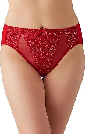 Wacoal 875374 Persian Red B-Smooth Seamless Full Brief with Lace