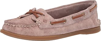 womens pink sperry boat shoes