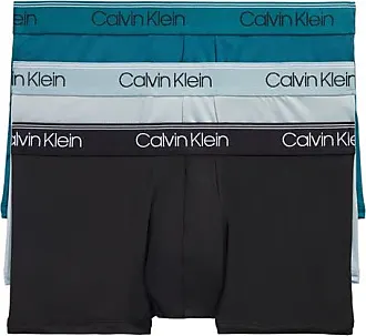 Calvin Klein 3-Pack Low Rise Microfiber Stretch Boxer Briefs in