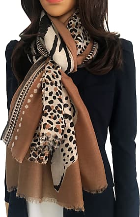 WOMEN FASHION Accessories Shawl Brown discount 74% NoName Brown patterned scarf Brown Single 