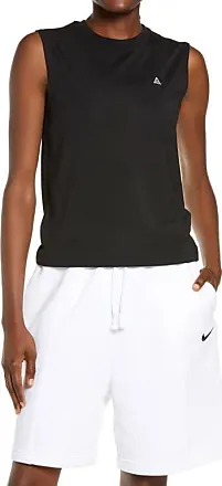 Nike Yoga Layer Tank Black/Dark Smoke Grey MD 