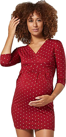 Short Sleeves Womens Maternity Wrap V-Neck Summer Dress Zeta Ville 108c