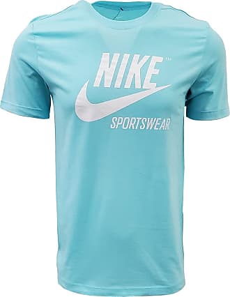 Nike Sportswear Club T-Shirt (Blue Chill/Light Crimson) – Centre