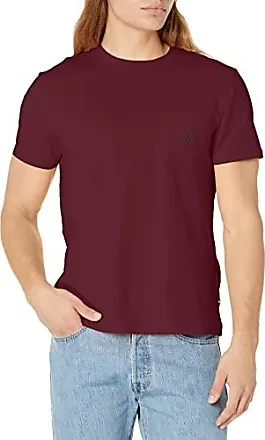  Nautica Mens Big & Tall Solid Crew Neck Short-Sleeve Pocket T -Shirt