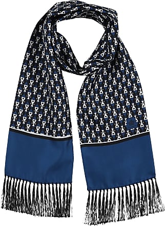 Herren Accessoires Schals Dolce & Gabbana Seide Schal aus kaschmir und seide in Grau für Herren 