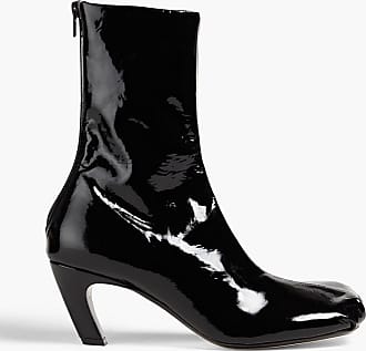 Khaite | Women 85mm Dallas Leather Ankle Boots Black 40