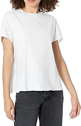 Vince Women's Essential V-Neck, Optic White, XXSmall at  Women's  Clothing store